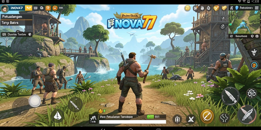 Gameplay menakjubkan di dunia terbuka INOVA77.