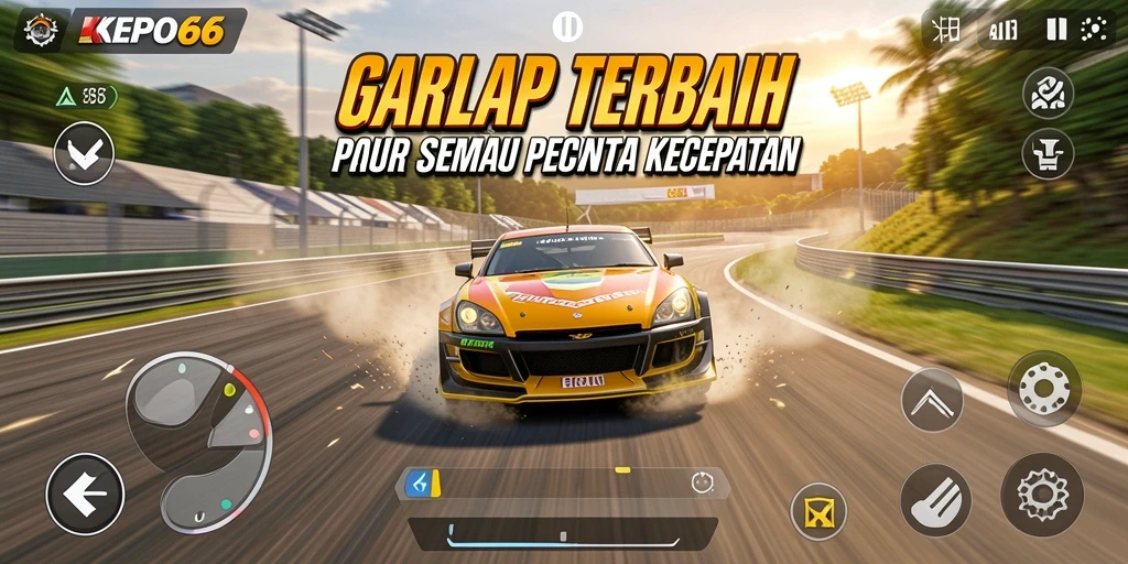 Gameplay seru di KEPO66 dengan balapan mendebarkan.