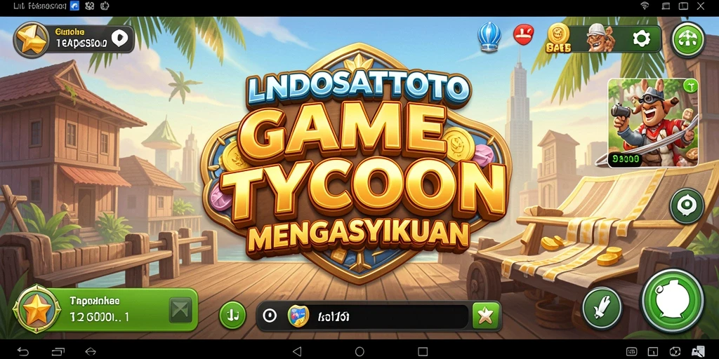 Gameplay LNDOSATTOTO menunjukkan pengelolaan bisnis yang intens.