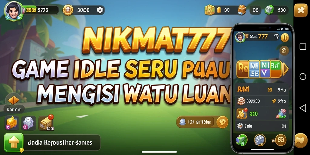 Screenshot gameplay NIKMAT777 menunjukkan aktivitas bisnis yang menarik.