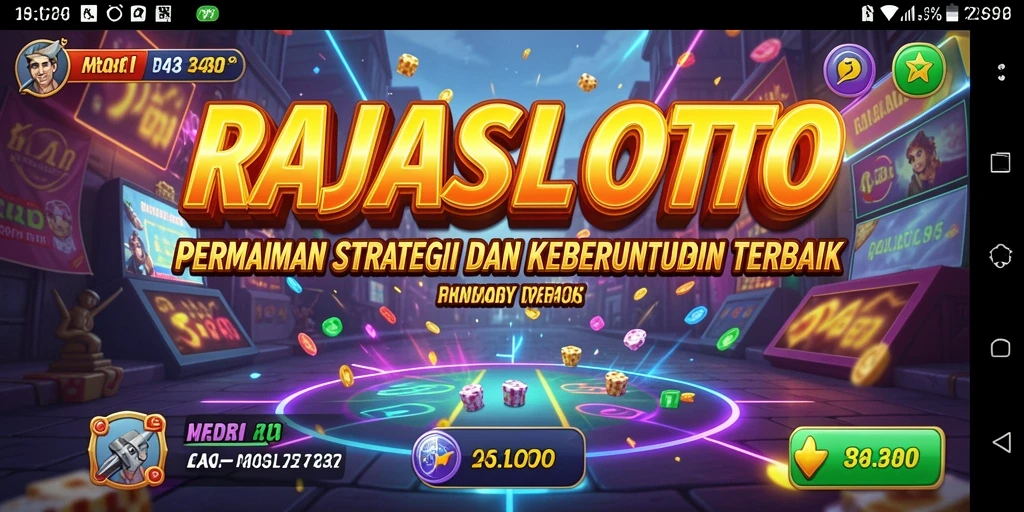 Tampilan menarik dari gameplay RAJASLOTO dengan elemen strategi.