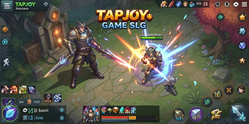 Tampilan gameplay SLG yang menarik dan penuh strategi.