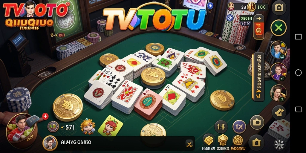 Tampilan gameplay QiuQiu yang menarik di TVTOTO.