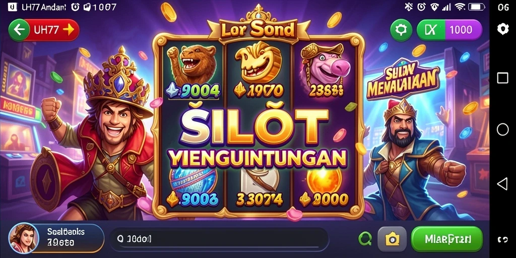 Tampilan gameplay UH77 dengan efek visual yang menawan.