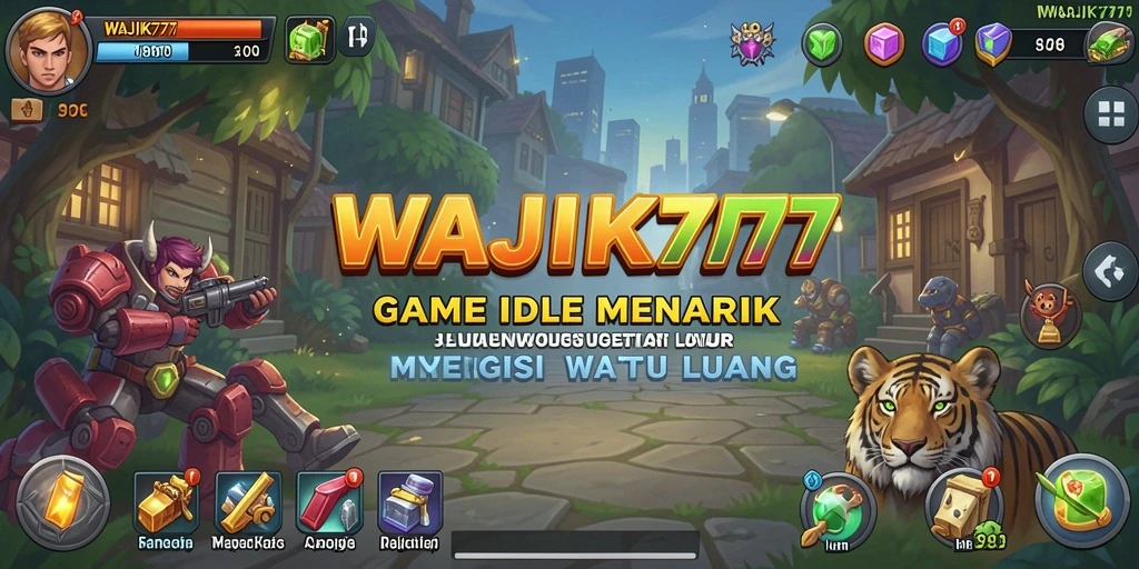Tampilan gameplay yang seru dan interaktif dari WAJIK777.